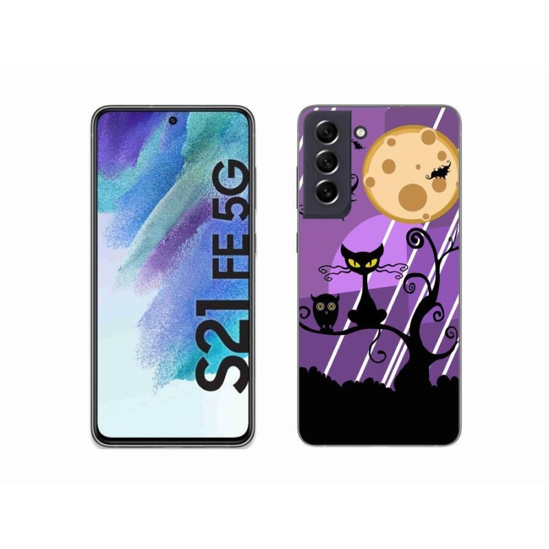 Gél borítás mmCase Samsung Galaxy S21 FE 5G - halloween