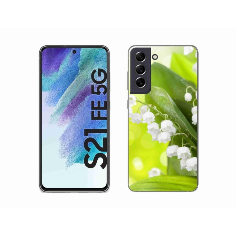 Gél borítás mmCase Samsung Galaxy S21 FE 5G - lily of the valley - gyöngyvirág