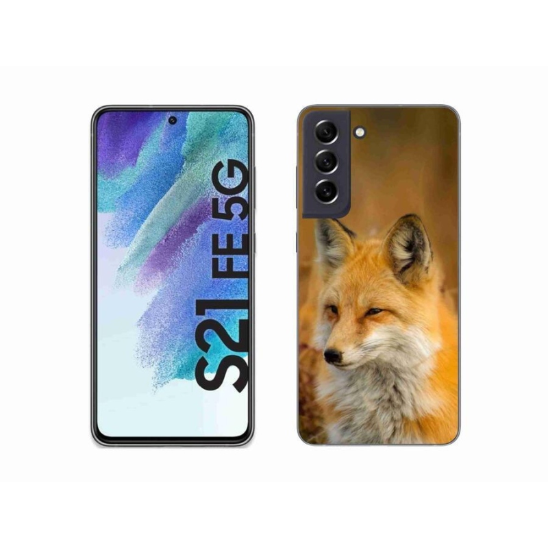 Zselés borítás mmCase Samsung Galaxy S21 FE 5G - róka