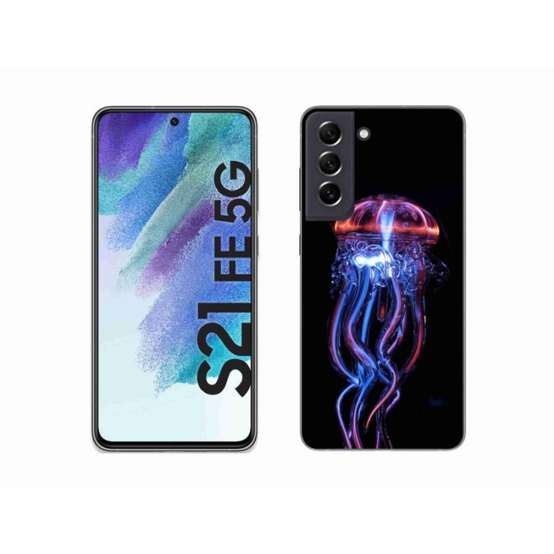 Gél védőhuzat mmCase Samsung Galaxy S21 FE 5G - medúza