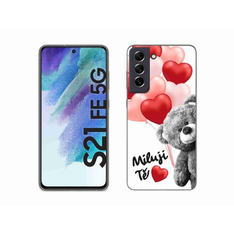 Gél borító mmCase Samsung Galaxy S21 FE 5G - I love you - Gél borító mmCase Samsung Galaxy S21 FE 5G - I love you