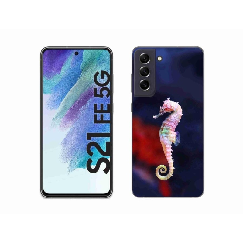 Zselés borítás mmCase Samsung Galaxy S21 FE 5G - csikóhal - Samsung Galaxy S21 FE 5G - csikóhal