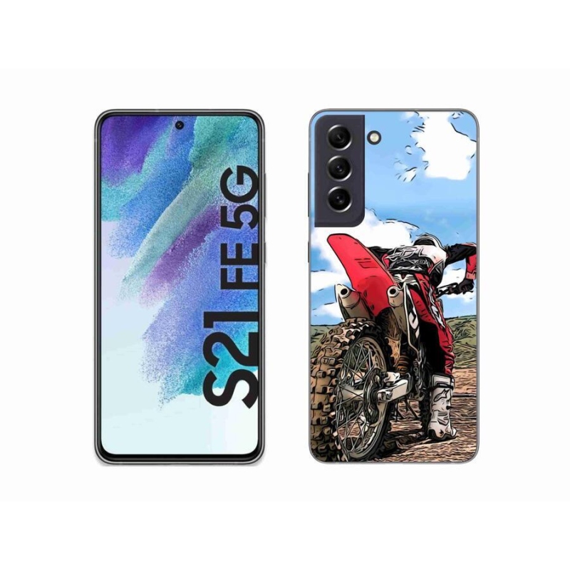 Zselés borítás mmCase Samsung Galaxy S21 FE 5G - moto