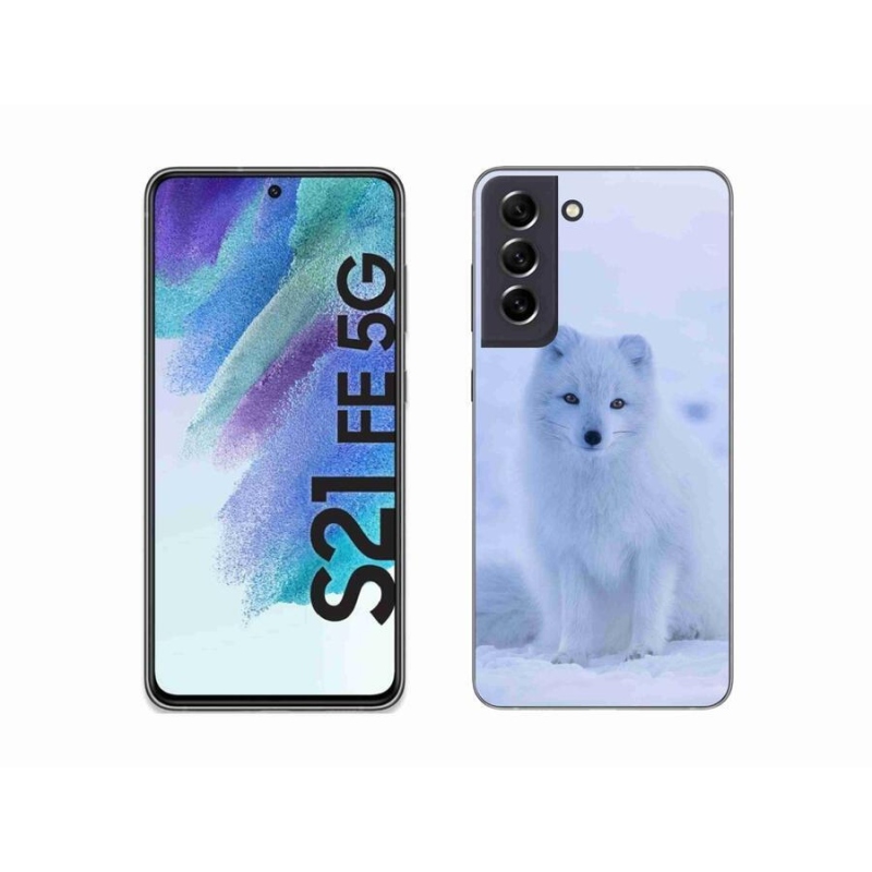 Gél védőhuzat mmCase Samsung Galaxy S21 FE 5G - polár róka