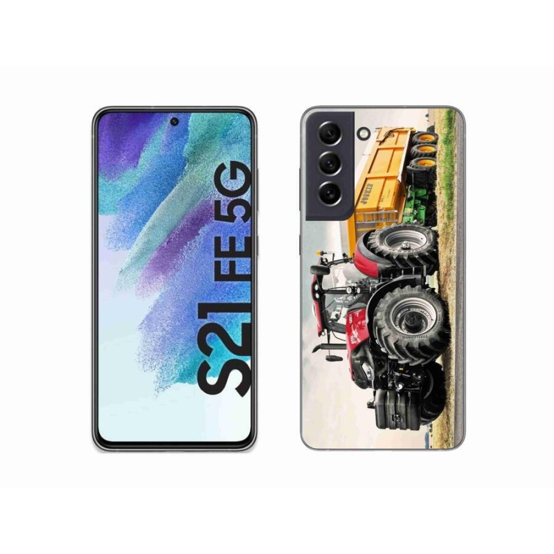 Zselés borítás mmCase Samsung Galaxy S21 FE 5G - traktor 3