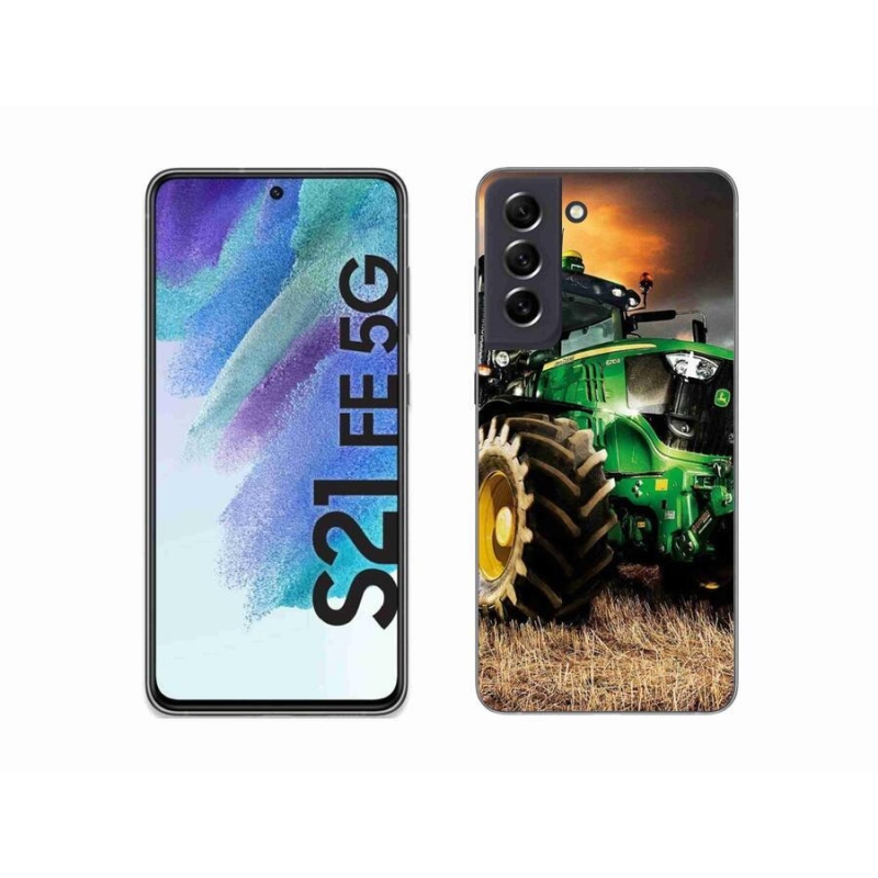 Zselés borítás mmCase Samsung Galaxy S21 FE 5G - traktorhoz
