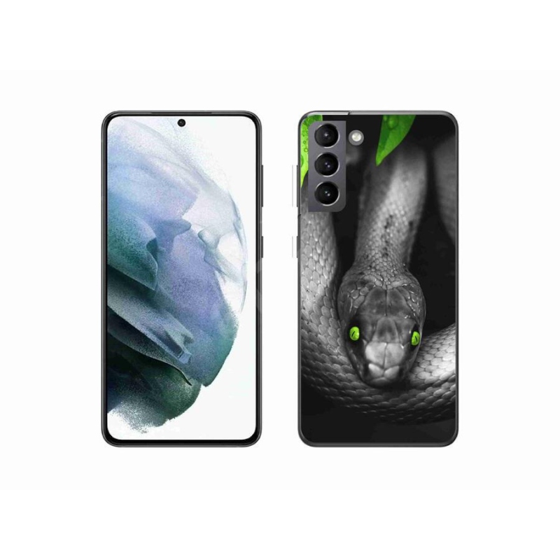 Gél védőburkolat mmCase Samsung Galaxy S21 - kígyó
