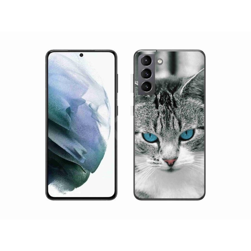 Gél borítás mmCase Samsung Galaxy S21 - macskaszem 1