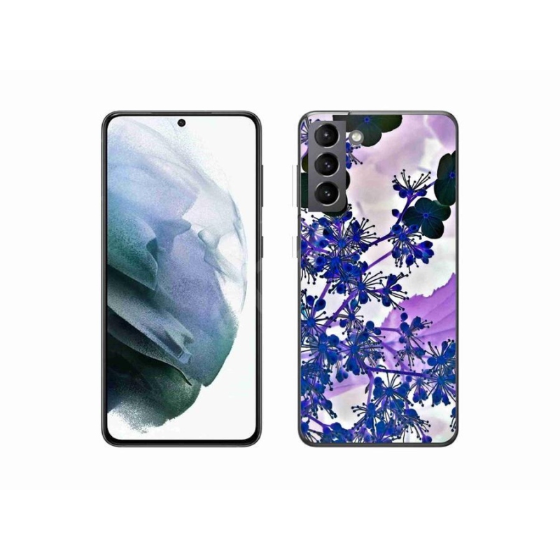 Gél borítás mmCase Samsung Galaxy S21 készülékhez - hortenziavirág