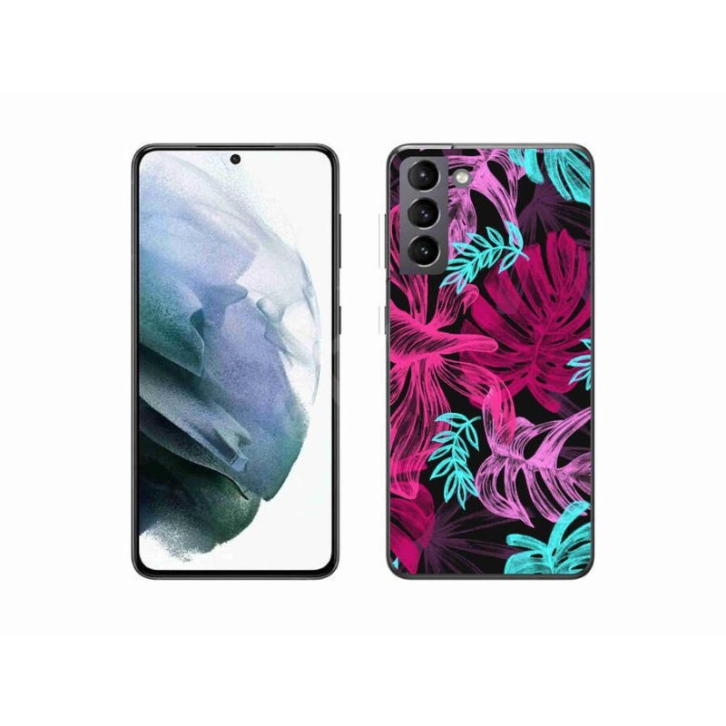 Gél borító mmCase Samsung Galaxy S21 - virágok 1