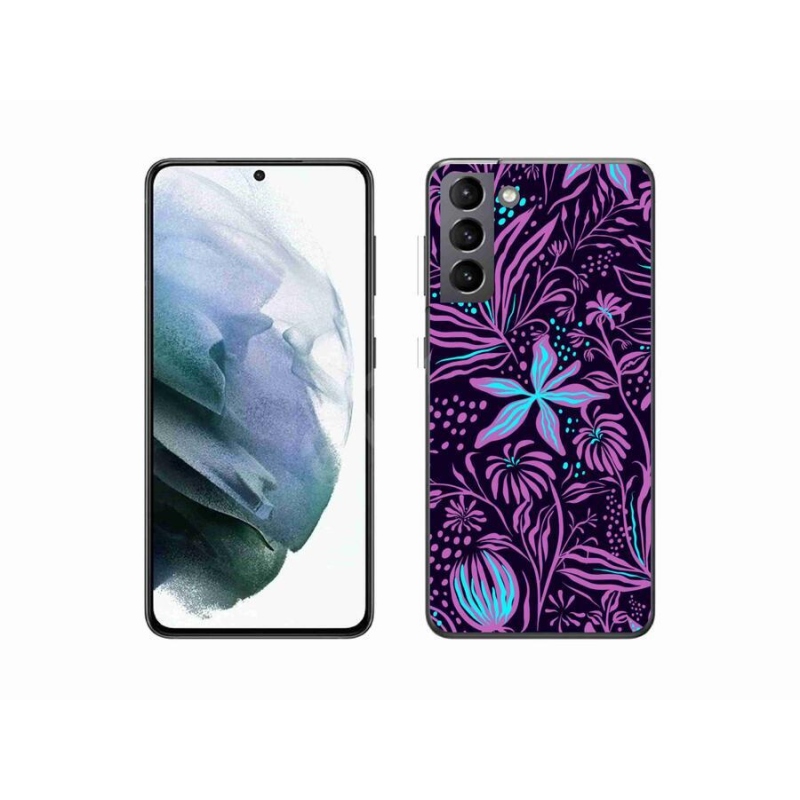 Gél borító mmCase Samsung Galaxy S21 - virágok 2