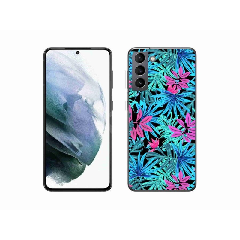 Gél borítás mmCase Samsung Galaxy S21 - virágok 3