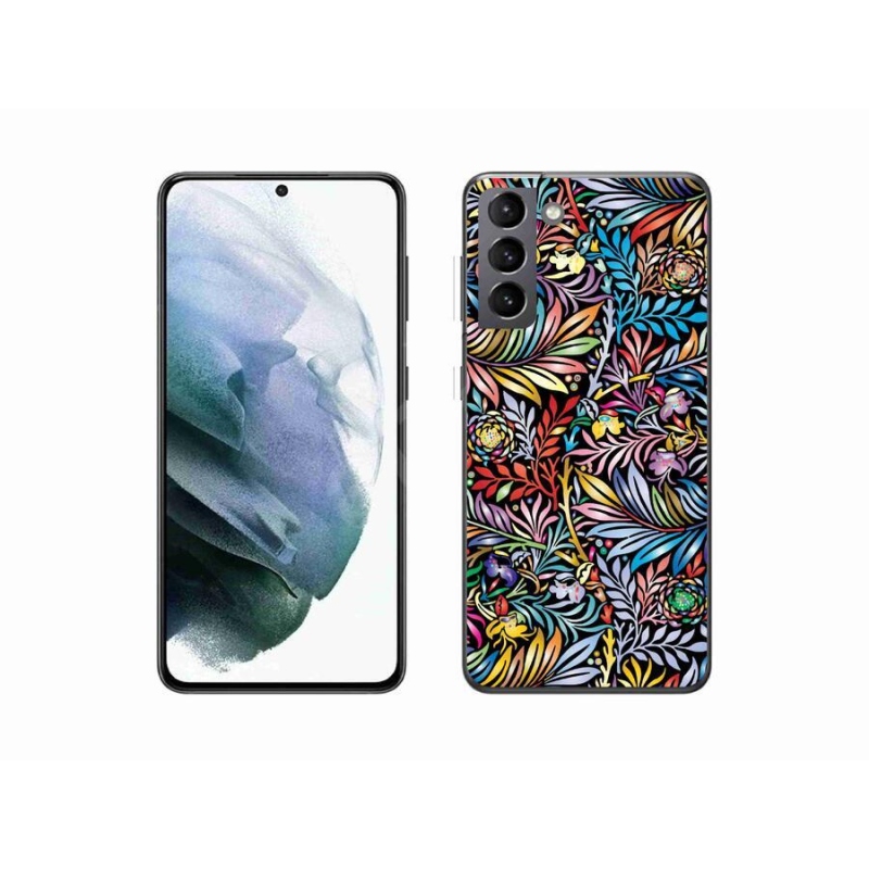 Gél borító mmCase Samsung Galaxy S21 - virágok 5
