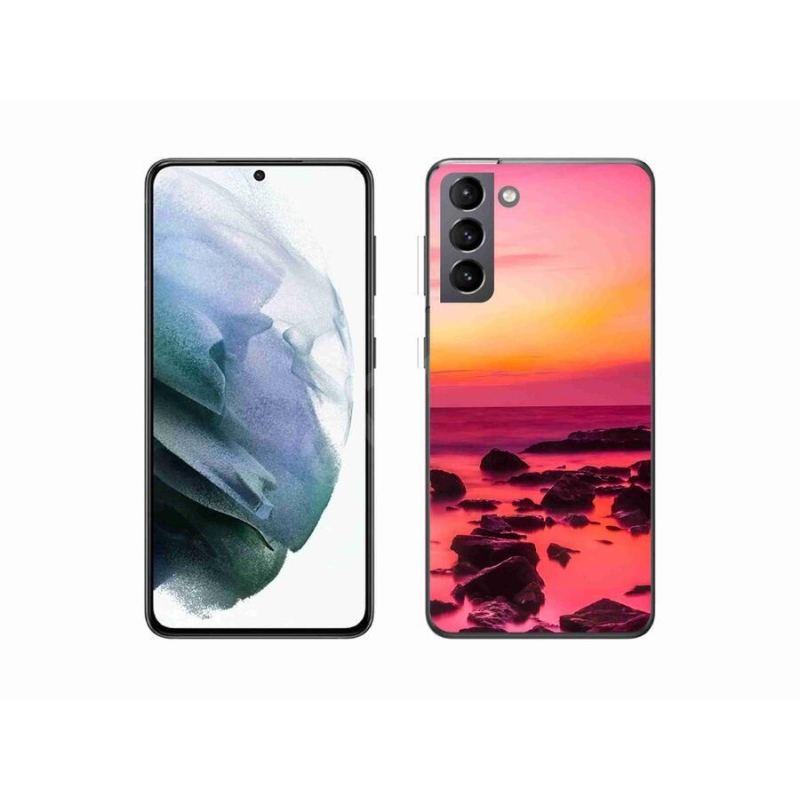 Gél borító mmCase Samsung Galaxy S21 - tenger és ragyogás