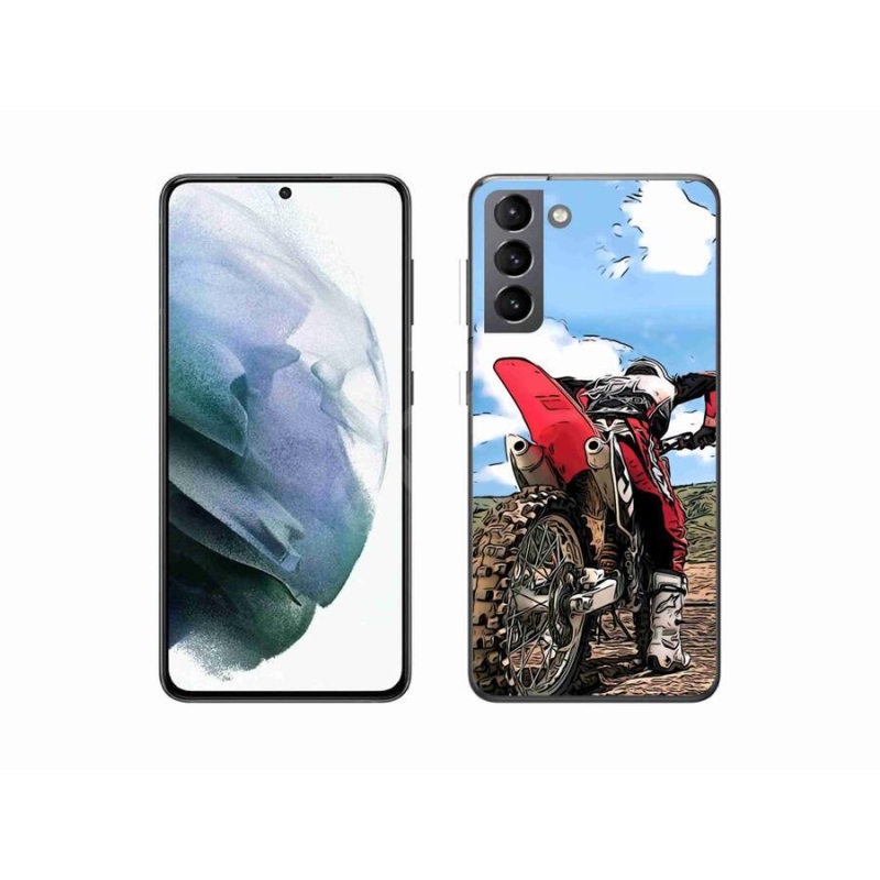 Gél védőhuzat mmCase Samsung Galaxy S21 - moto