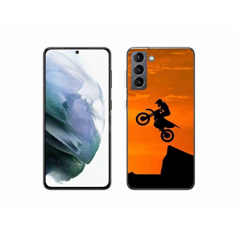 Gél borítás mmCase Samsung Galaxy S21 - motocross