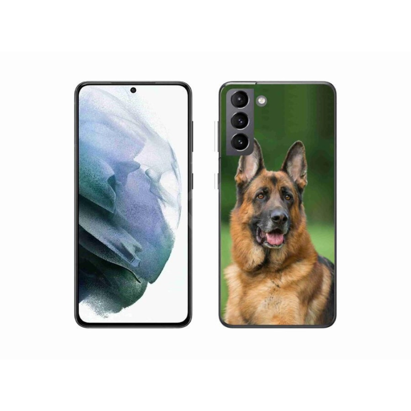 Gél borítás mmCase Samsung Galaxy S21 - Német juhászkutya számára