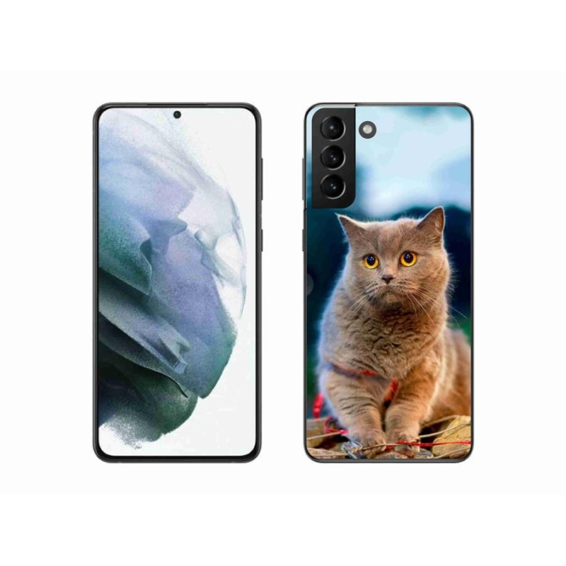 Gél védőhuzat mmCase Samsung Galaxy S21 Plus - brit kék 2