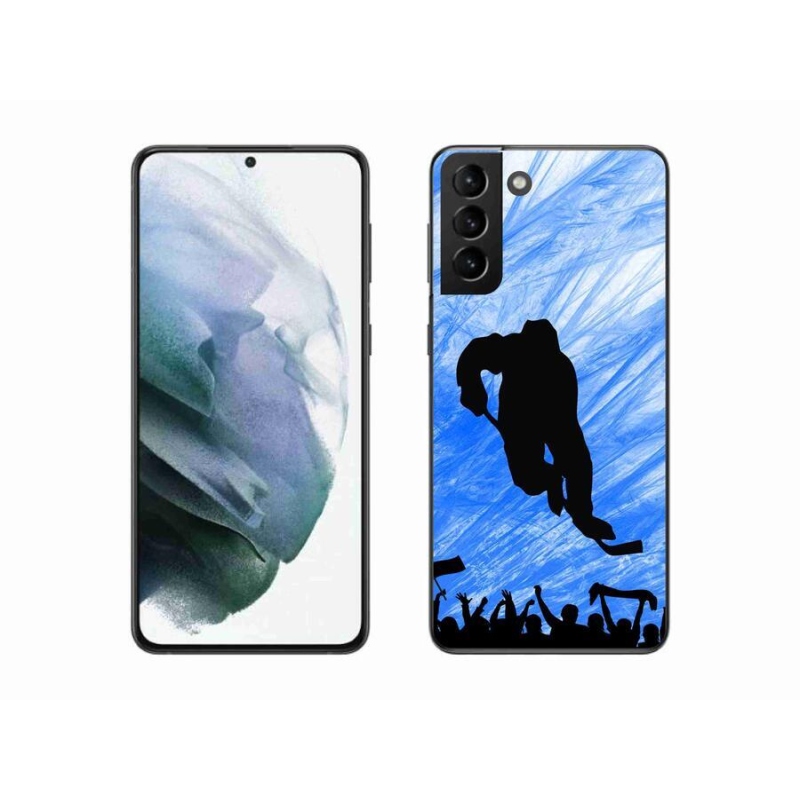 Gél borítás mmCase Samsung Galaxy S21 Plus - hokijátékos számára