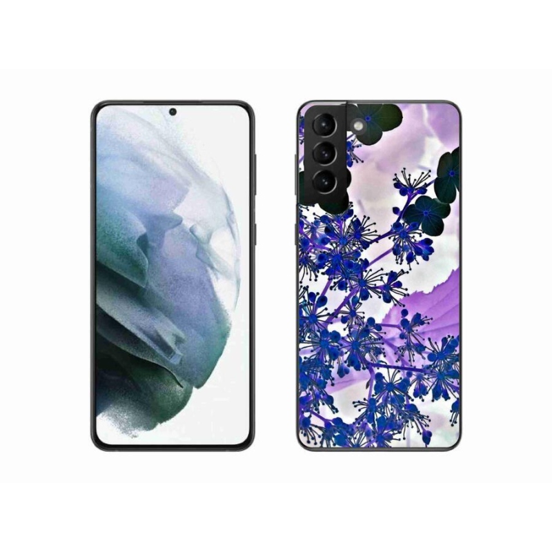 Zselés borítás mmCase Samsung Galaxy S21 Plus készülékhez - hortenzia virág