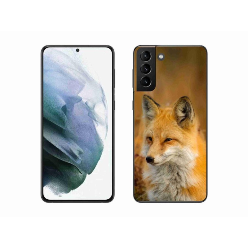 Gél védőhuzat mmCase Samsung Galaxy S21 Plus készülékhez - róka