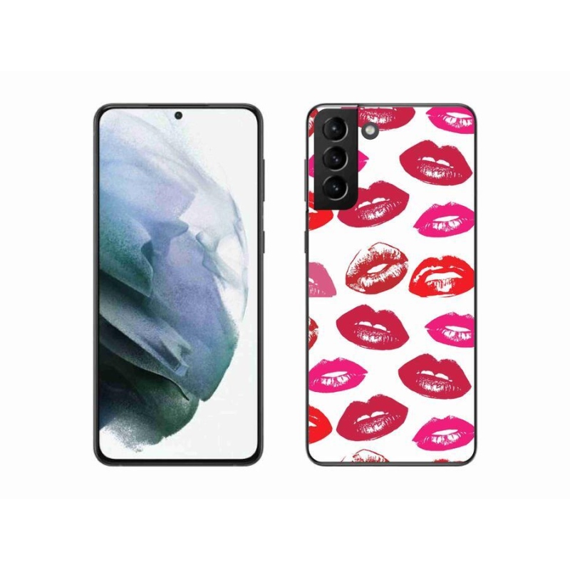 Zselés borítás mmCase Samsung Galaxy S21 Plus készülékhez - ajkak