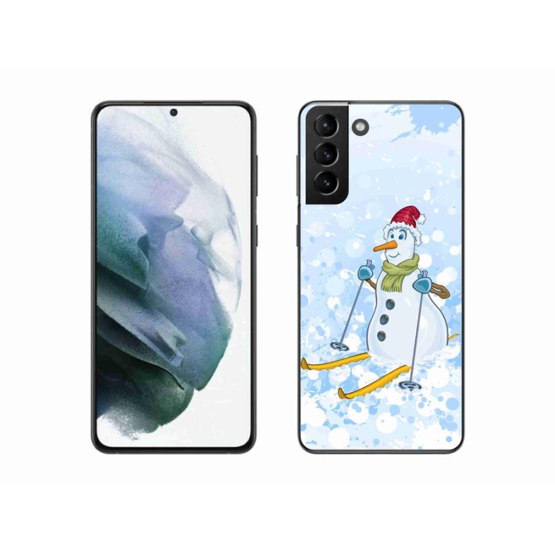 Gél borítás mmCase Samsung Galaxy S21 Plus készülékhez - hóember