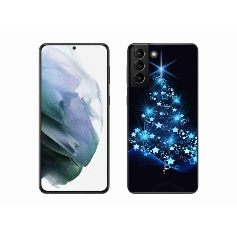 Gél borítás mmCase Samsung Galaxy S21 Plus készülékhez - karácsonyfa