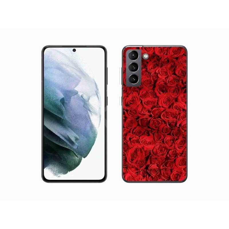 Zselés borítás mmCase Samsung Galaxy S21 készülékhez - rózsaszínű