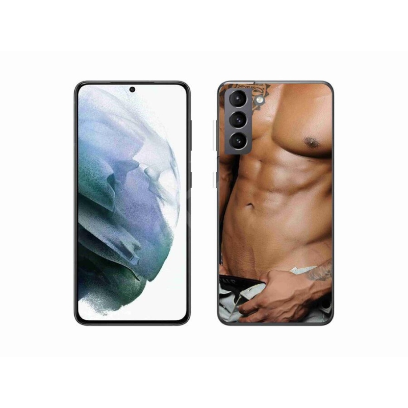 Gél borítás mmCase Samsung Galaxy S21 - szexi férfi