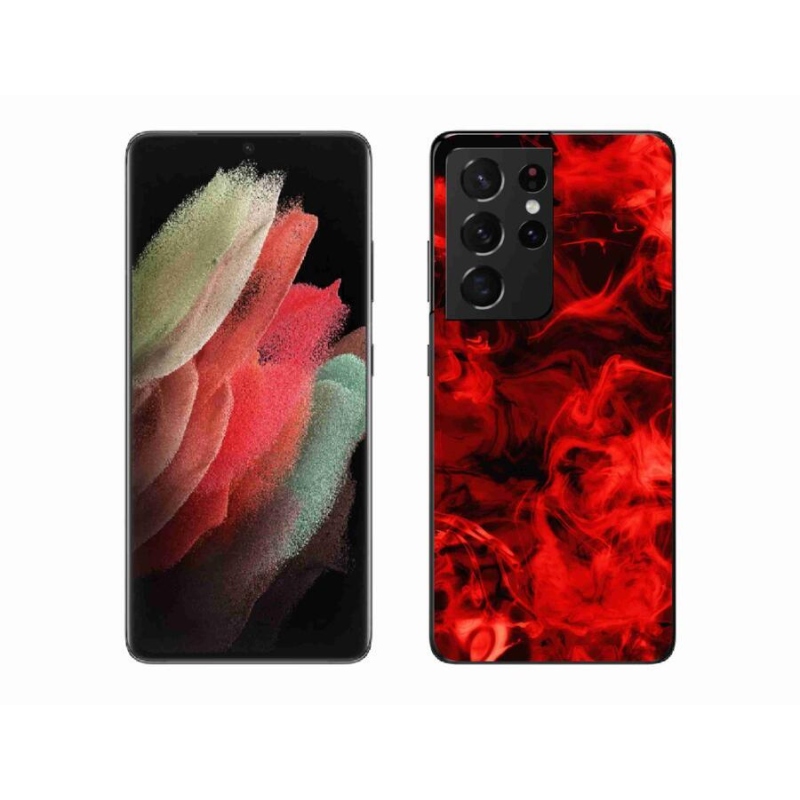 Zselés borítás mmCase Samsung Galaxy S21 Ultra 5G - absztrakt minta 11
