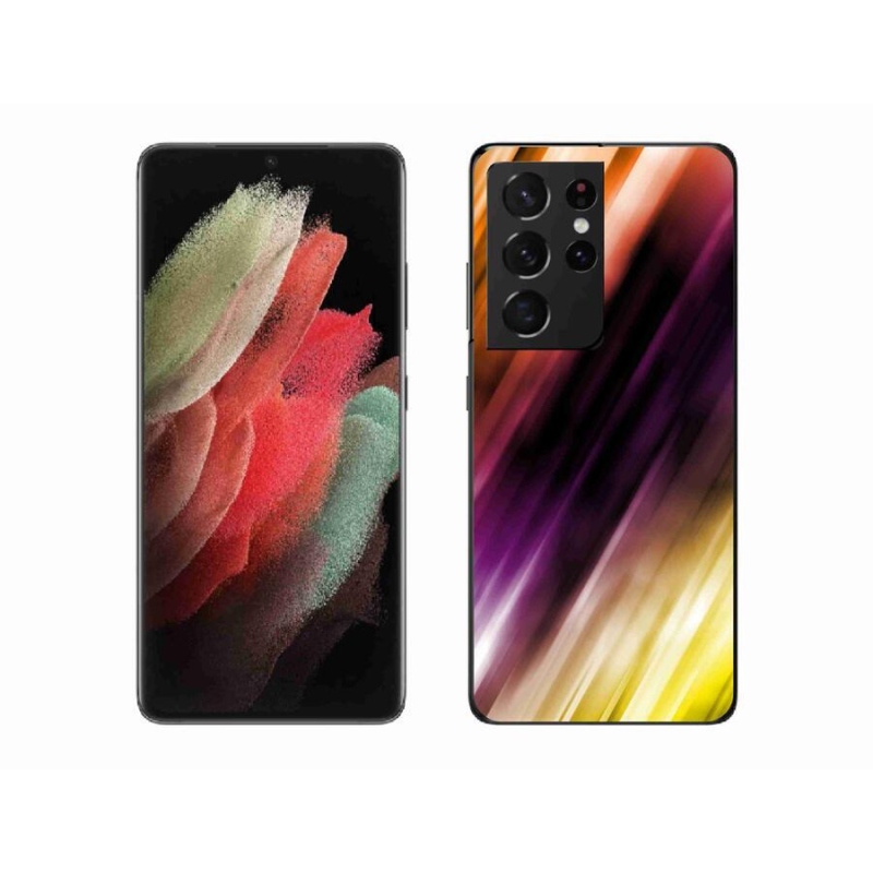 Zselés borítás mmCase Samsung Galaxy S21 Ultra 5G - absztrakt minta 5
