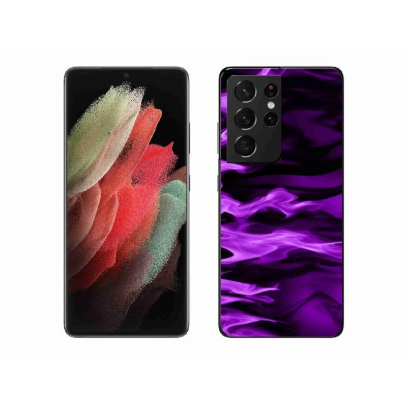 Gél borítás mmCase Samsung Galaxy S21 Ultra 5G - absztrakt minta 9