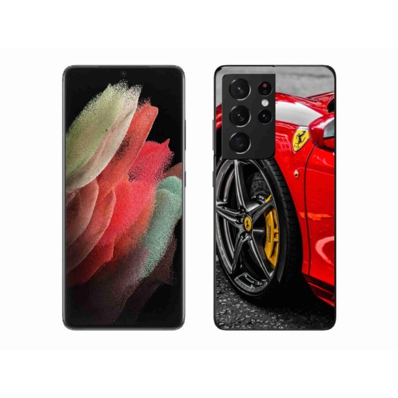 Zselés borítás mmCase Samsung Galaxy S21 Ultra 5G - autó 1