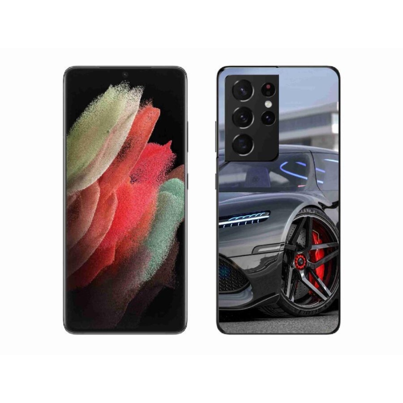 Gél borítás mmCase Samsung Galaxy S21 Ultra 5G - autó 5