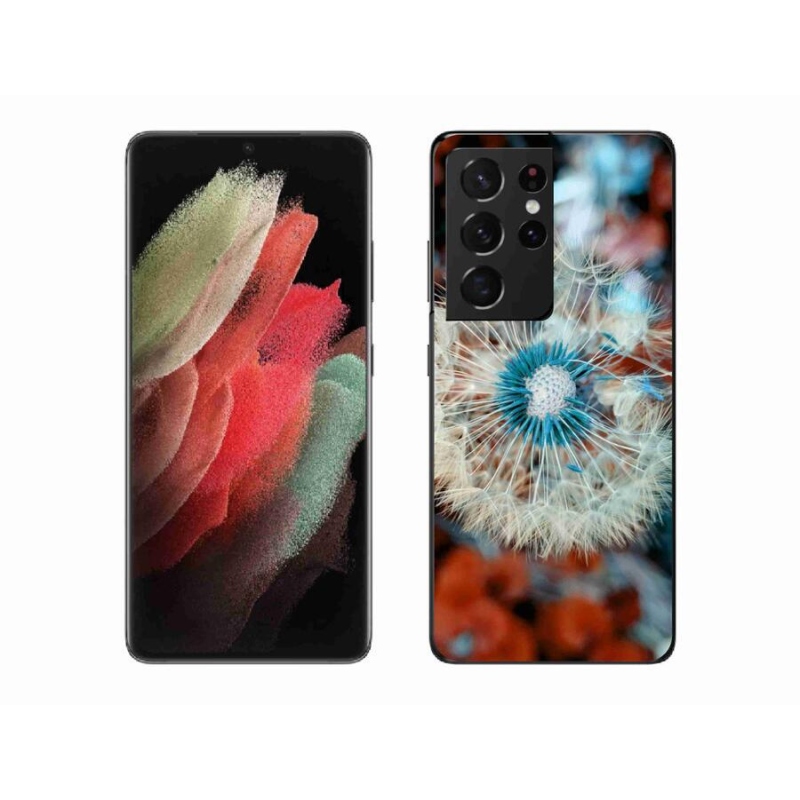 Zselés borítás mmCase Samsung Galaxy S21 Ultra 5G - pitypang 1