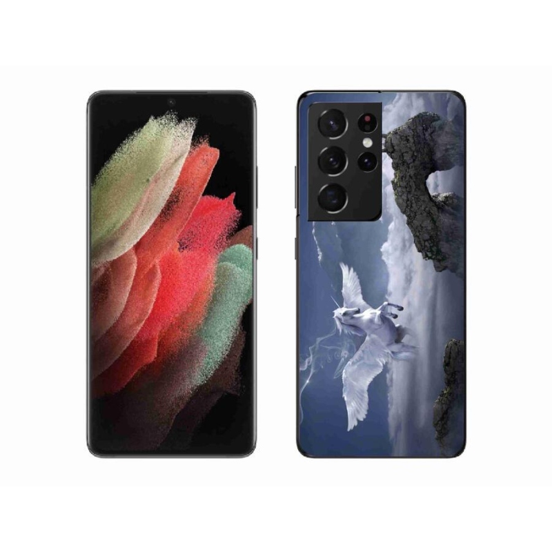 Zselés borítás mmCase Samsung Galaxy S21 Ultra 5G - pegazus
