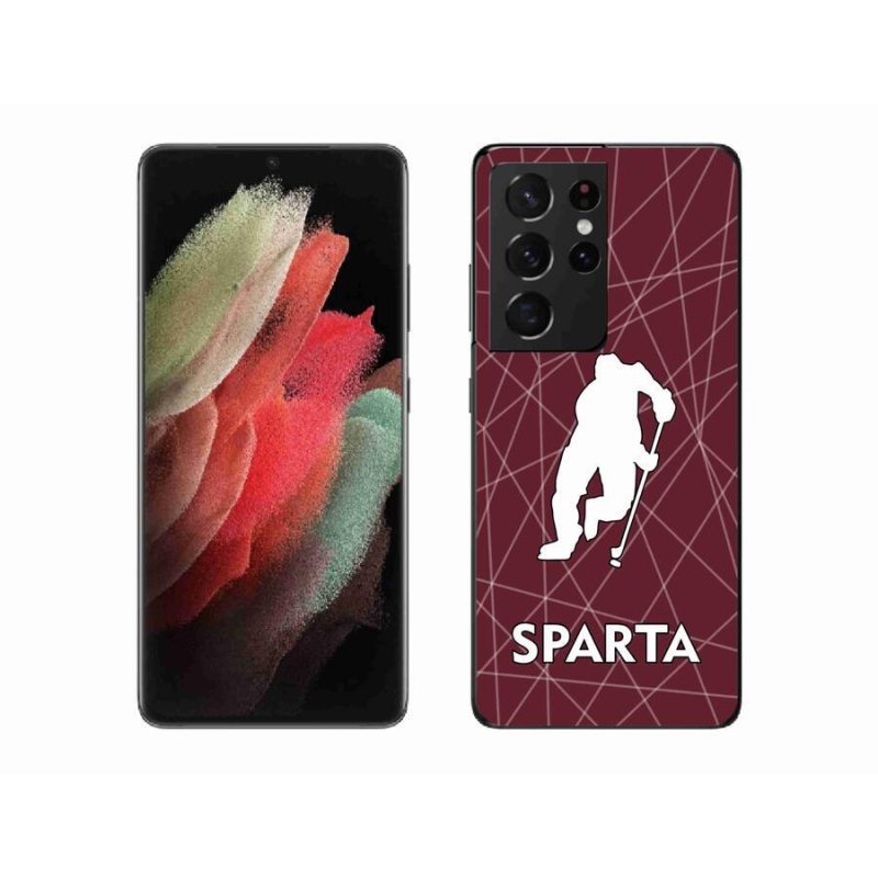 Zselés borítás mmCase Samsung Galaxy S21 Ultra 5G - Sparta