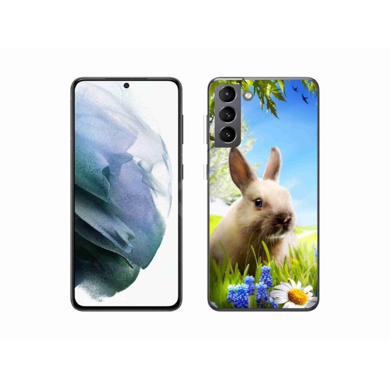 Zselés borítás mmCase Samsung Galaxy S21 készülékhez - nyuszi