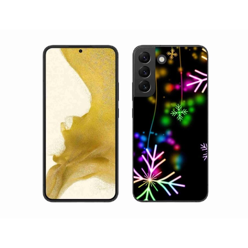 Zselés borítás mmCase Samsung Galaxy S22+ 5G - színes pelyhekhez
