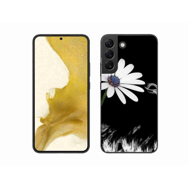 Gél védőhuzat mmCase Samsung Galaxy S22+ 5G - fehér virág