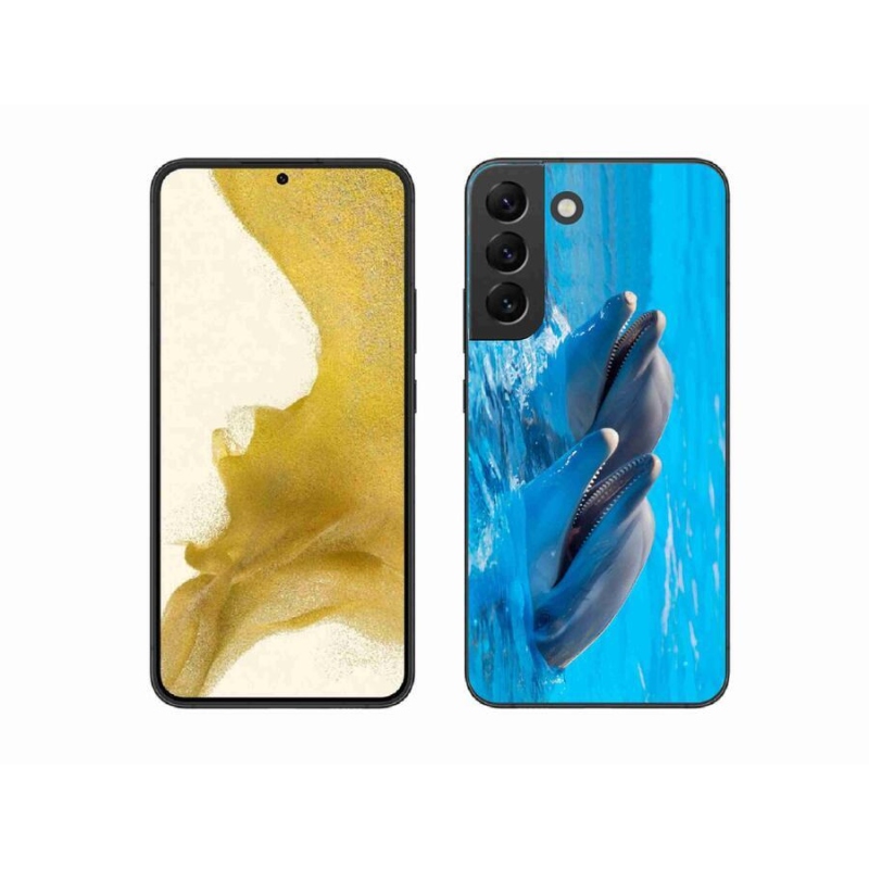 Zselés borítás mmCase Samsung Galaxy S22+ 5G - delfinek
