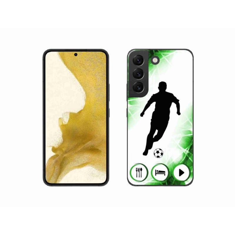 Gél borítás mmCase Samsung Galaxy S22 5G - focista számára