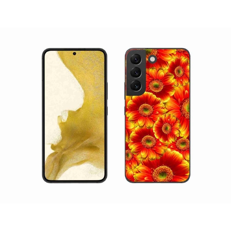 Zselés borítás mmCase Samsung Galaxy S22 5G - gerbera 1