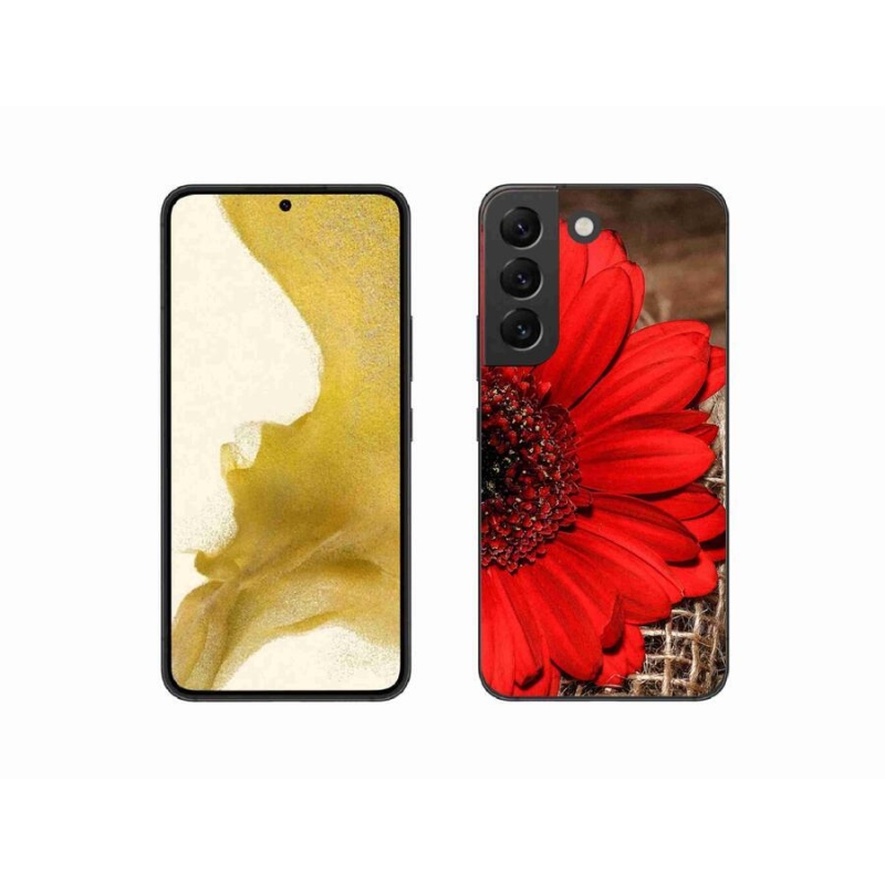 Gél borítás mmCase Samsung Galaxy S22 5G - gerbera