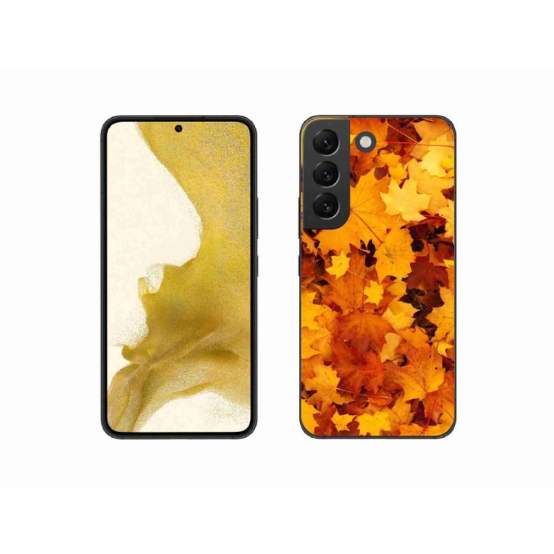 Gél borító mmCase Samsung Galaxy S22 5G - juharlevelek - Samsung Galaxy S22 5G - Juharlevelek