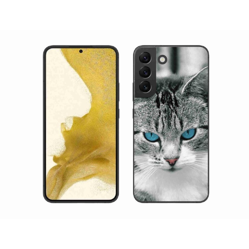 Zselés borítás mmCase Samsung Galaxy S22+ 5G - macska nézet 1