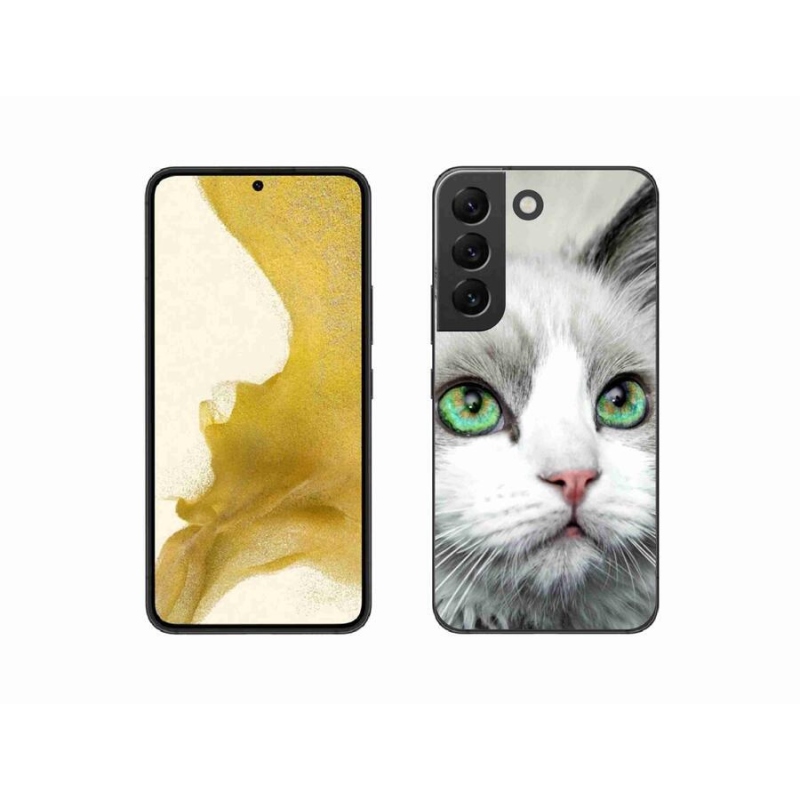 Zselés borítás mmCase Samsung Galaxy S22 5G - macskaszem