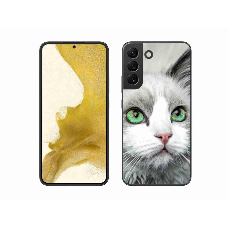 Zselés borítás mmCase Samsung Galaxy S22+ 5G - macska nézet