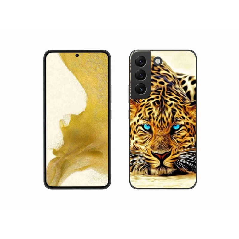Zselés borítás mmCase Samsung Galaxy S22 5G - rajzfilm tigrishez